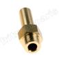 Preview: Gasdüse BUDERUS G1/4" SW16 L:48mm - d:1,00mm