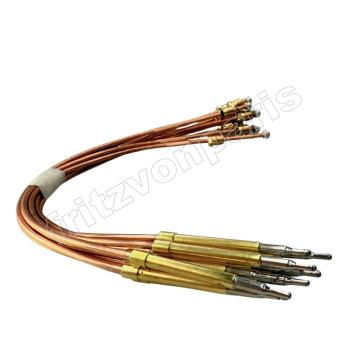 Pack of 10 Thermocouple POTIS 330mm long, M8x1