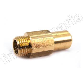 Preview: Gasdüse 1638-G1/8" SW12 L:30,0mm - d:0,50mm