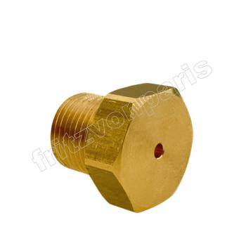 Gasdüse DPSM M12x1 SW16 L:16mm - d:2,00mm