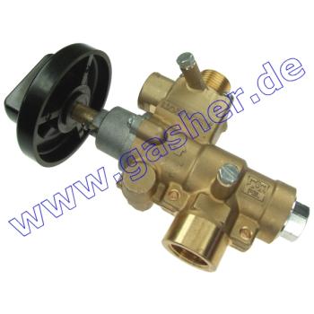 Gashahn PEL 23S/V 1/2" x 1/2"