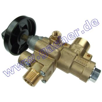 Gashahn PEL 23S/V 1/2" x 1/2"