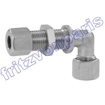 Winkel-Schottverschraubung Typ WSVL - RVS 8 x RVS 8