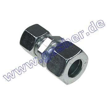 Straight reducer connector RVS 15 x RVS 12