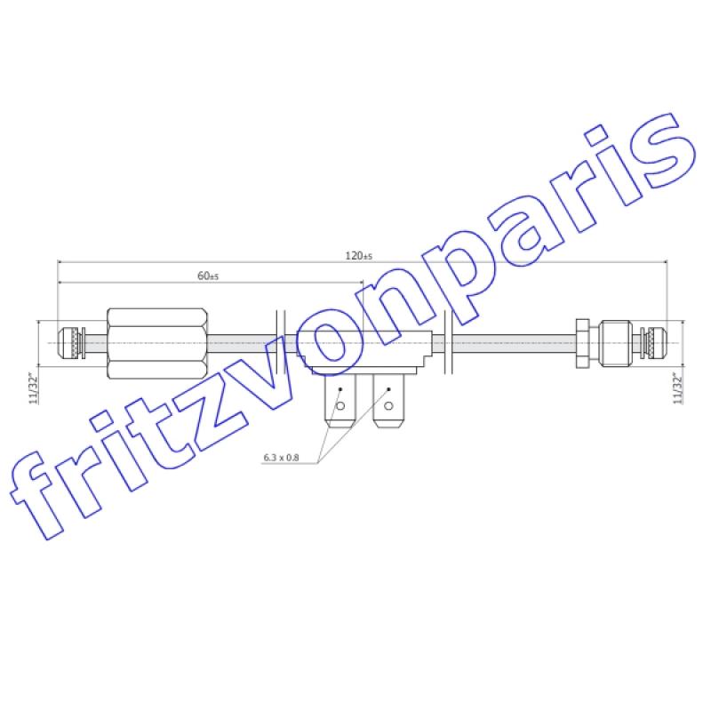 Universal thermocouple interrupter UTW-120-B