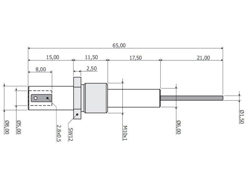 Zündelektrode BORRMANN 68