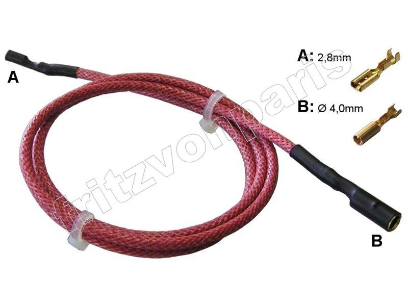 Ignition cable 700mm (Ø 4.0 - 2.8x0.5)