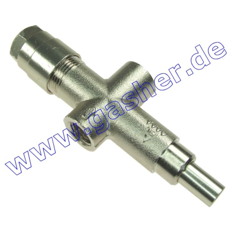 Gas safety valve FVP - QS-410DGN, nickel plated