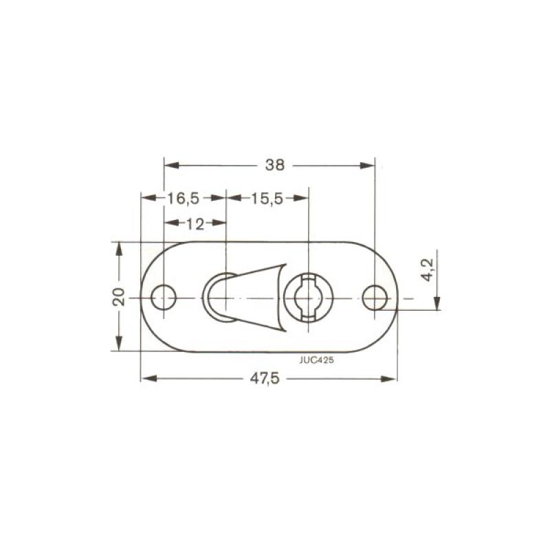 Pilot burner JUNKERS CB 503006 NG 25mbar