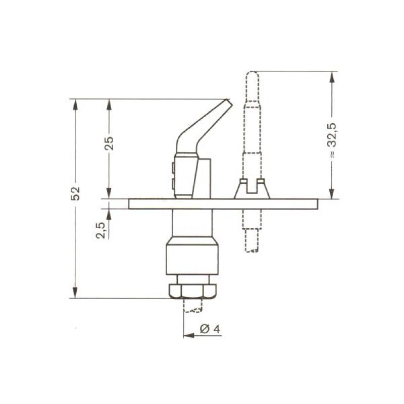 Zündbrenner JUNKERS CB 503010 Erdgas 15mbar
