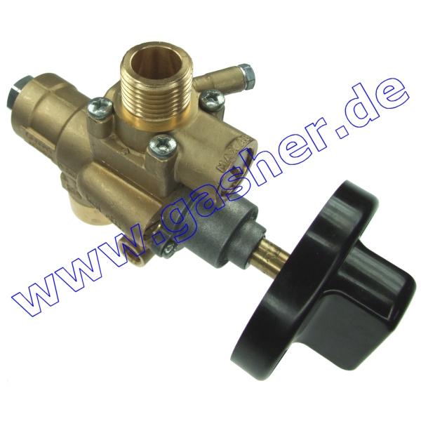 Gashahn PEL 23S/V 1/2" x 1/2"