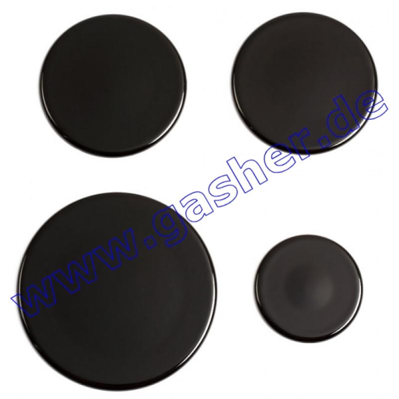 Set burner caps SABAF 2 glossy (ECO)